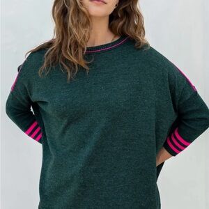 NWT Mersea Catalina contrast crew sweater